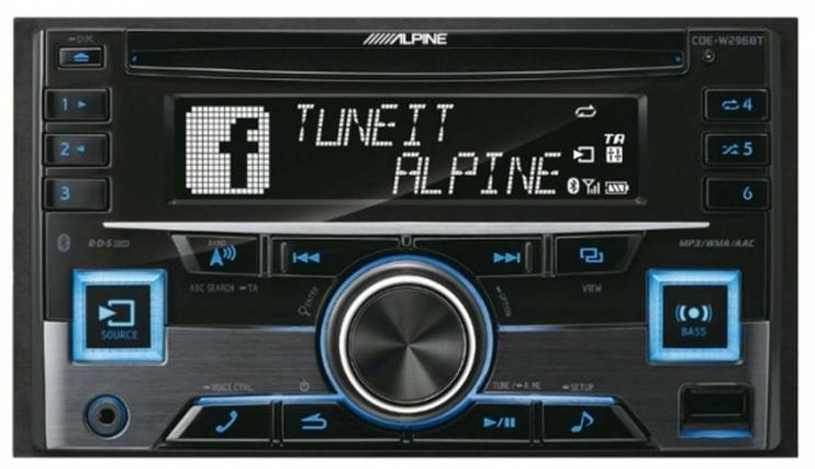 Alpine CDE-W296BT