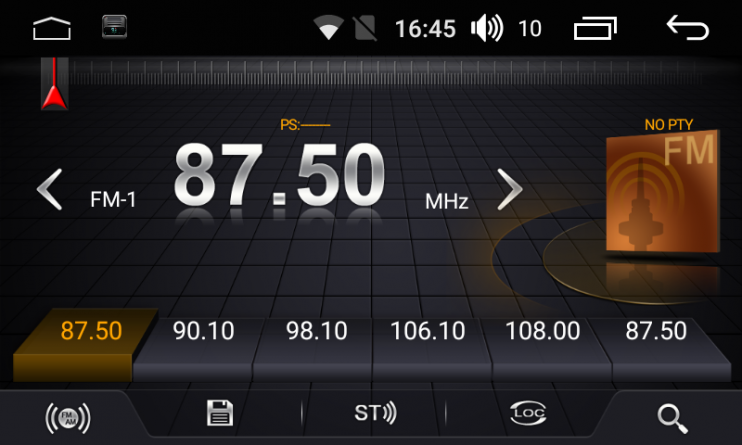 Штатная магнитола FarCar s175 для Mitsubishi Outlander на Android (L1006R)