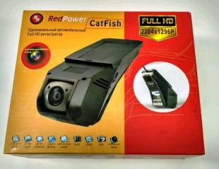 Видеорегистратор Redpower CatFish (универсальный, скрытой установки)