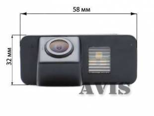 Штатная камера заднего вида AVIS AVS312CPR (#016) для FORD MONDEO/ FIESTA VI / FOCUS II HATCHBACK / S-MAX / KUGA