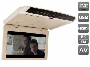Потолочный монитор 17,3" AVIS AVS1750MPP c FULL HD (бежевый)