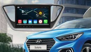 Штатная магнитола MyDean 4967 для Hyundai Solaris (2017-) 9"