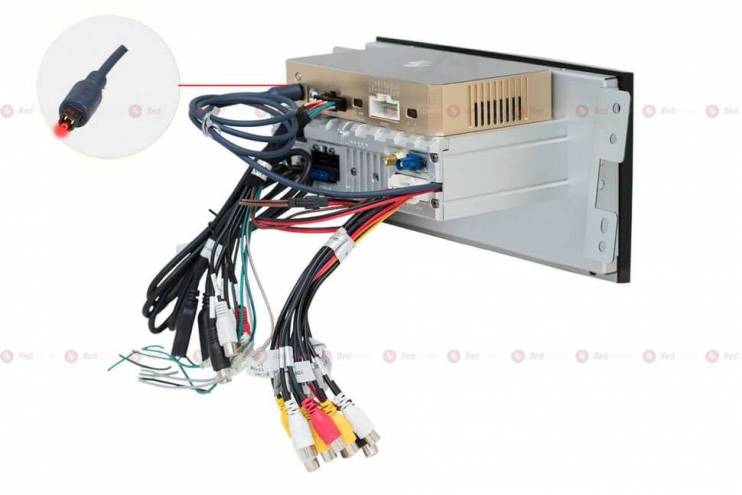 Штатная магнитола Redpower 31004 c DVD Skoda Fabia (2007-2015)